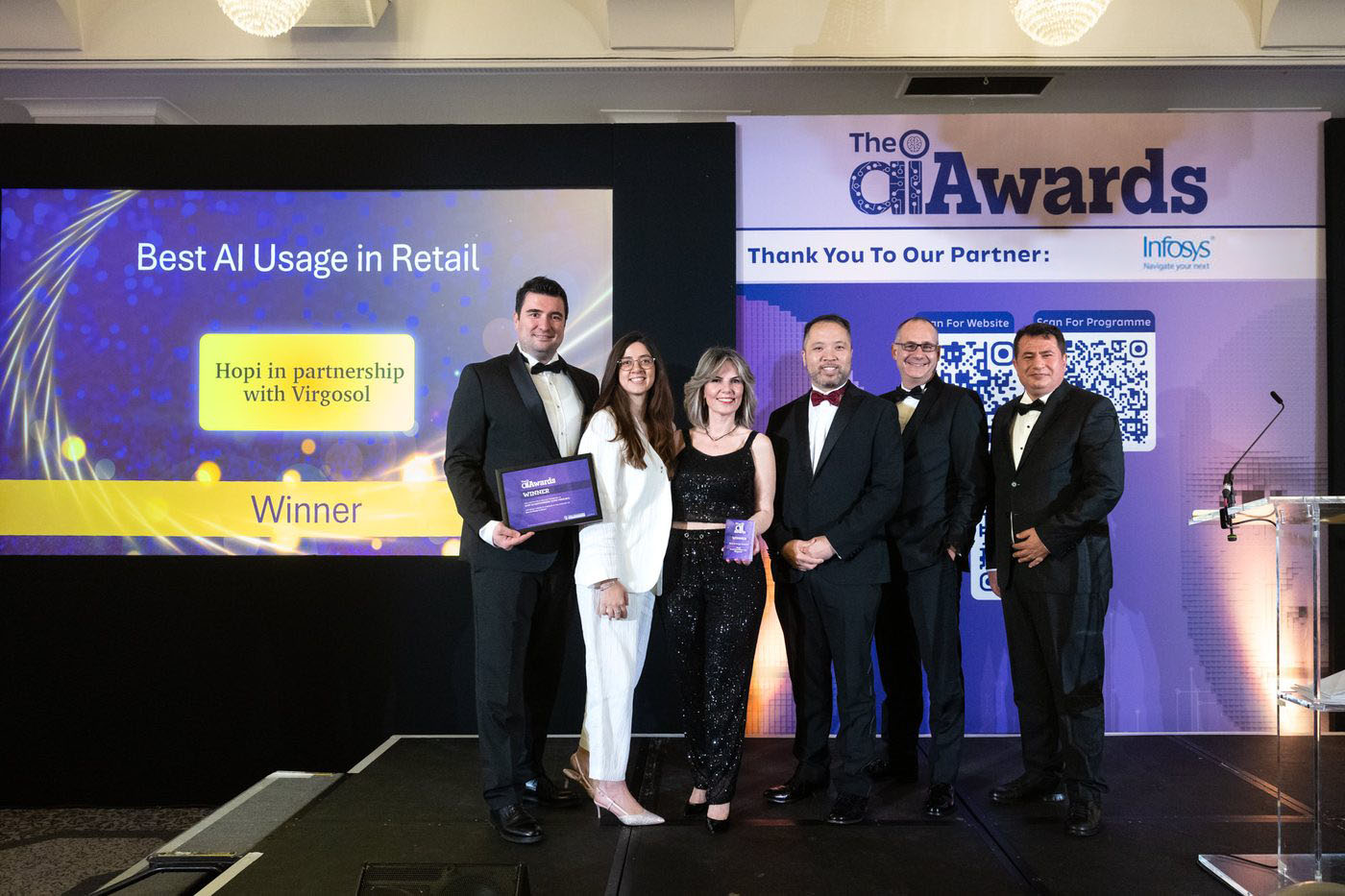 Hopi and RabbitQA Win Best AI Usage in Retail at The AI Awards 2026